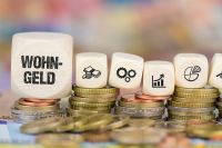 Foto: Schrifftzug Wohngeld